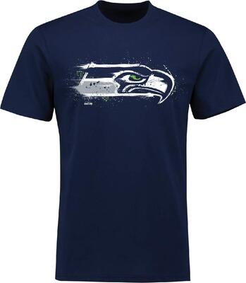 Fanatics NFL Football T-Shirt Seattle Seahawks Splatter Logo bei Amazon bestellen