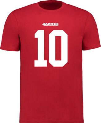 Fanatics NFL Jimmy Garoppolo #10 San Francisco 49ers Name Number Shirt Jersey Trikot bei Amazon bestellen