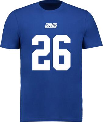 Fanatics NFL New York Giants Saquon Barkley #26 Name Number Shirt Jersey Trikot bei Amazon bestellen