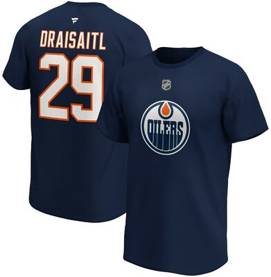 Fanatics NHL Edmonton Oilers Leon Draisaitl #29 T-Shirt Trikot Jersey bei Amazon bestellen