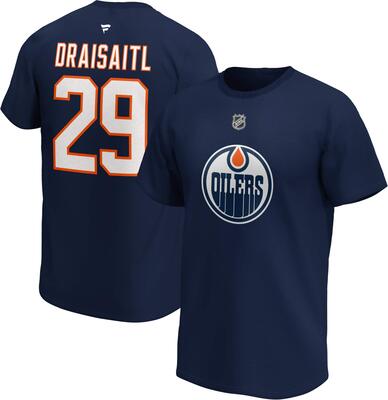 Fanatics NHL T-Shirt Edmonton Oilers Leon Draisaitl #29 Name & Number Trikot Jersey bei Amazon bestellen