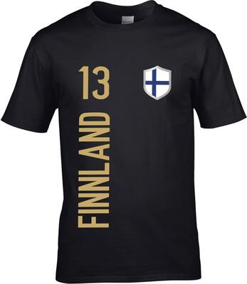 Alle Details zum Fußball-Trikot FanShirts4u Kinder Fanshirt Trikot Jersey FINNLAND Suomi Finland T-Shirt inkl. Druck Wunschname u. Wunschnummer EM WM und ähnlichen Trikots