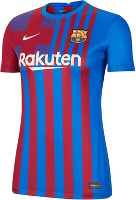 Alle Details zum Fußball-Trikot FC Barcelona, Trikot Frau, Saison 2021/22, Heimtrikot und ähnlichen Trikots