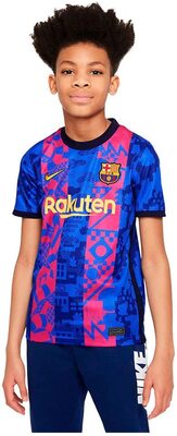 Alle Details zum Fußball-Trikot FC Barcelona, Trikot Kinder, Saison 2021/22, Drittes Trikot und ähnlichen Trikots