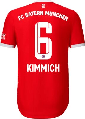 FC Bayern München Herren Joshua Kimmich Kit Nameblock Nummer, White, One Size bei Amazon bestellen