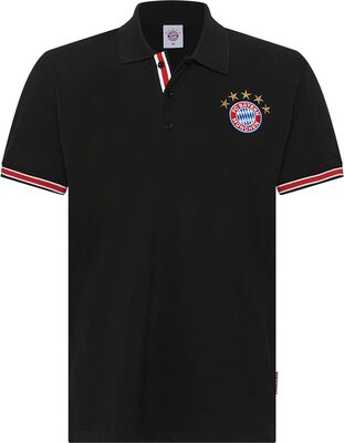 FC Bayern München Poloshirt - 5 Sterne - weiß Polo Shirt div. Größen FCB bei Amazon bestellen