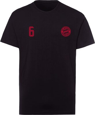 Alle Details zum Fußball-Trikot FC Bayern München T-Shirt - Joshua Kimmich - schwarz FCB Shirt, div. Größen und ähnlichen Trikots