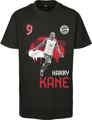 Alle Details zum Fußball-Trikot FC Bayern München T-Shirt Kane Kinder Schwarz und ähnlichen Trikots