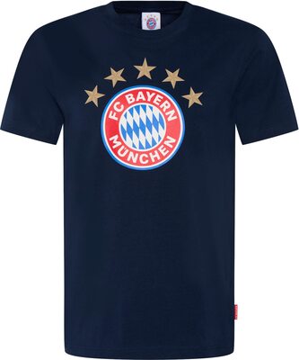 FC Bayern München T-Shirt Logo Herren Weiß bei Amazon bestellen