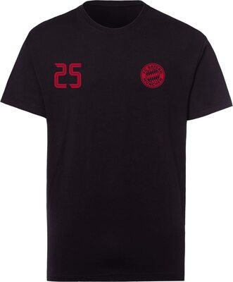 Alle Details zum Fußball-Trikot FC Bayern München T-Shirt - Thomas Müller - schwarz FCB Shirt und ähnlichen Trikots