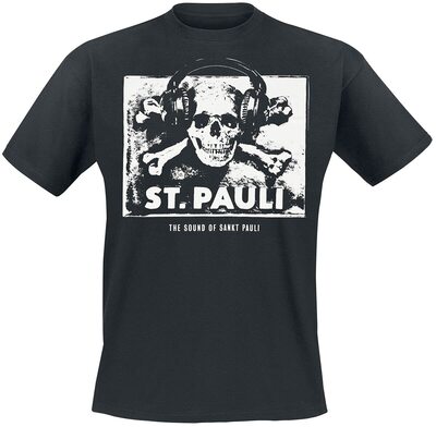 FC St. Pauli Sound Männer T-Shirt schwarz Fan-Merch, Fußball bei Amazon bestellen