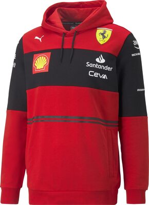 Alle Details zum Fußball-Trikot Ferrari Herren Sf Rp Mens Team Hooded Sweat Sweatshirt und ähnlichen Trikots