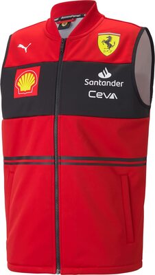 Ferrari Scuderia Offizielle Formel 1 Merchandise 2022 Kollektion - 2022 Team Weste - Rot - Größe: M bei Amazon bestellen