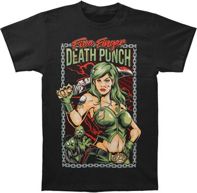 Five Finger Death Punch Herren T-Shirt Assassin schwarz bei Amazon bestellen