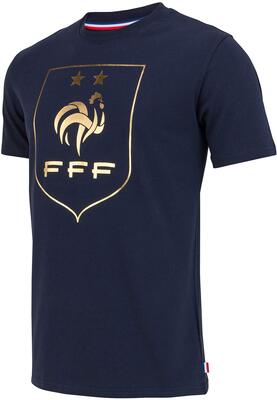 Alle Details zum Fußball-Trikot Frankreich-Fußballteam T-Shirt FFF – 2 Sterne – Offizielle Kollektion und ähnlichen Trikots