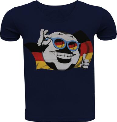 Fußball Kinder Jungen T-Shirt Hemd Deutschland Germany WM Rundhals Freizeit bei Amazon bestellen