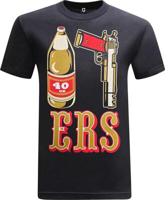 Game Garment San Francisco Herren T-Shirt mit Pistolenpistole, 1,1 l, 9 mm bei Amazon bestellen
