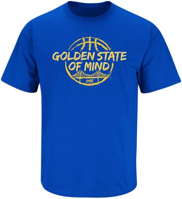 Golden State of Mind T-Shirt für Golden Basketball Fans (SM-5XL) bei Amazon bestellen