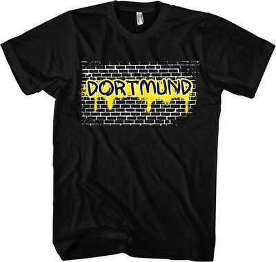 Graffiti Dortmund Herren T-Shirt | Stadt - Dortmund Skyline - Fussball - City - Dortmund Shirt - Ultras bei Amazon bestellen