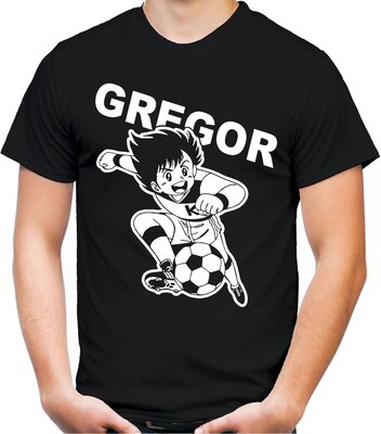 Gregor Männer und Herren T-Shirt | Kickers Fussball Comic 90er Kult bei Amazon bestellen