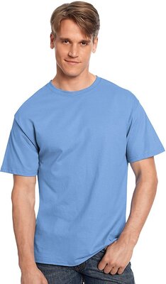 Alle Details zum Fußball-Trikot Hanes Herren Classics Rundhals T-Shirt Vorteilspack (6 Stück) und ähnlichen Trikots
