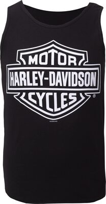 Harley-Davidson Dealer Tank Top Bar & Shied Harley Sachsen Schwarz/Weiß, L bei Amazon bestellen