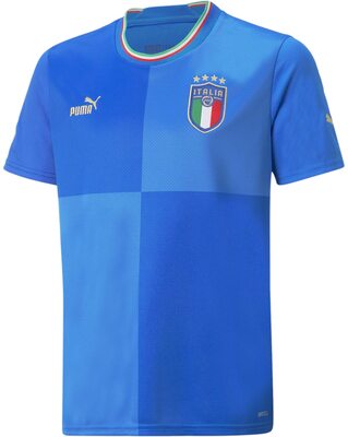 Alle Details zum Fußball-Trikot Italien, Trikot Jungen, Saison 2022/23 Offizielle Heimtrikot und ähnlichen Trikots