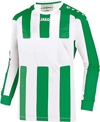 JAKO Herren Fußballtrikots LA Trikot Milan, Weiß/Sportgrün, XXL, 4343 bei Amazon bestellen