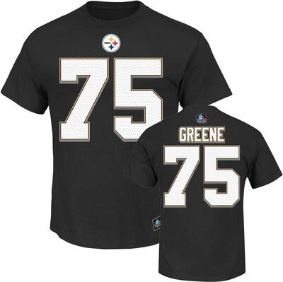 Joe Greene Pittsburgh Steelers Majestic NFL "Eligible Receiver II" T-Shirt bei Amazon bestellen