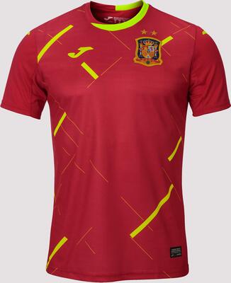 Joma Spanien Fußball Erste Ausrüstung 2020, T-Shirt, Rot bei Amazon bestellen