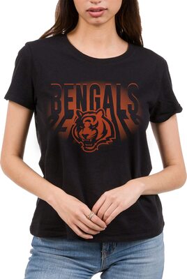 Junk Food Clothing x NFL - Cincinnati Bengals - Team Spotlight - Damen Fan T-Shirt bei Amazon bestellen