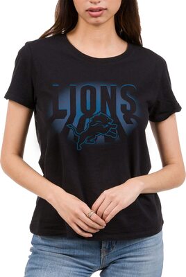Junk Food Clothing x NFL - Detroit Lions - Team Spotlight - Damen Fan T-Shirt bei Amazon bestellen