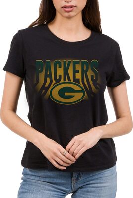 Junk Food Clothing x NFL - Green Bay Packers - Team Spotlight - Damen Fan T-Shirt bei Amazon bestellen