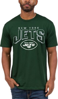 Junk Food Clothing x NFL - New York Jets - Bold Logo Unisex Erwachsene Fan T-Shirt bei Amazon bestellen