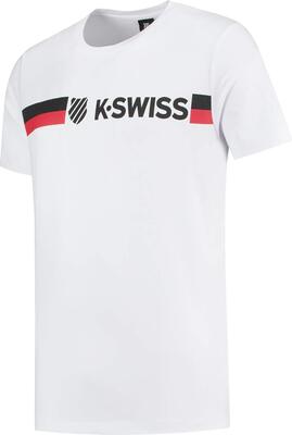 K-Swiss Unisex Sport Heritage T-Shirt Stripe bei Amazon bestellen