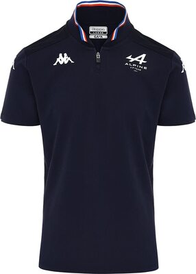 Kappa Poloshirt Angaf BWT Alpine F1 Team, offizielles Formel 1 bei Amazon bestellen