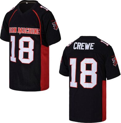 Alle Details zum Fußball-Trikot Kekambas Herren #18 Paul Crewe Mean Machine The Longest Yard Movie American Football Jersey Stitched und ähnlichen Trikots