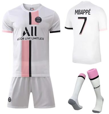 Alle Details zum Fußball-Trikot KiKa Monkey Fußballkleidung PSG Messi Neymar JP Mbappe, Auswärtstrikot, Erwachsene und Kinder, Fußballtrikot, Jungen, Paris, Outdoor, Trikot, PSG 30 und ähnlichen Trikots