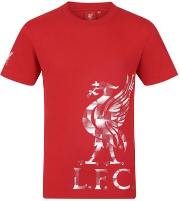 Alle Details zum Fußball-Trikot Liverpool FC - Kinder T-Shirt mit Grafik-Print - Offizielles Merchandise - Geschenk für Fußballfans und ähnlichen Trikots