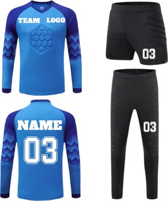 LJYTMZ Torwarttrikot Personalisieren für Kinder, Benutzerdefiniert Torwart Trikots für Herren mit Nummer Name Team Logo Torwarttrikot Fußballtrikot Geschenk bei Amazon bestellen