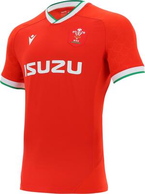 Macron Herren 58125551 WRU M20 WRU M20 Jersey Home Pro Authentische technische Karosserie Passform Ss Sr, Rot, S. bei Amazon bestellen