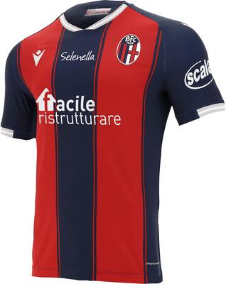 Macron Herren Bfc M20 Maglia Gara Home Mm Sr Trikot Home Bologna FC 2020/21 bei Amazon bestellen