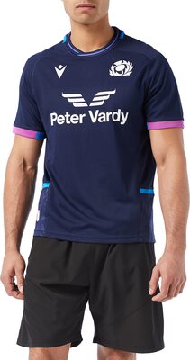Alle Details zum Fußball-Trikot Macron Unisex Merchandising Ufficiale Heimtrikot Scotland Rugby 2021/22 und ähnlichen Trikots