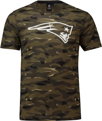 Majestic Athletic NFL Football T-Shirt New England Patriots Logo Tee T Camo Camouflage bei Amazon bestellen