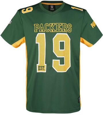 Alle Details zum Fußball-Trikot Majestic Green Bay Packers NFL Players Poly Mesh Tee/T Shirt und ähnlichen Trikots