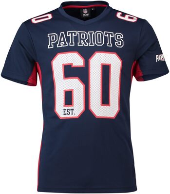 Alle Details zum Fußball-Trikot Majestic NFL Football Trikot Jersey Shirt New England Patriots 60 Navy Established und ähnlichen Trikots