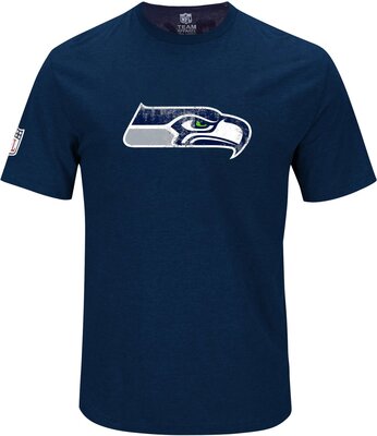 Majestic NFL Seattle Seahawks T-Shirt Tee Football Hyper Domestic bei Amazon bestellen
