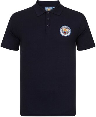 Alle Details zum Fußball-Trikot Manchester City FC - Herren Polo-Shirt mit Vereinswappen - Offizielles Merchandise - Geschenk für Fußballfans und ähnlichen Trikots