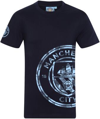 Alle Details zum Fußball-Trikot Manchester City FC - Kinder T-Shirt mit Grafik-Print - Offizielles Merchandise - Geschenk für Fußballfans und ähnlichen Trikots