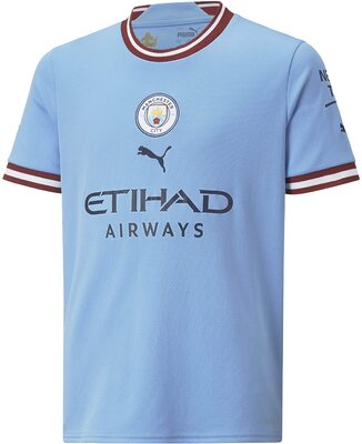 Manchester City Kinder Heimtrikot 2022/23 Season - Team Light Blue bei Amazon bestellen